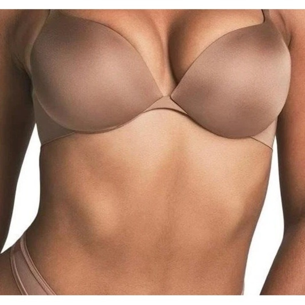 Skims Ultimate Push Up Plunge Bra - NWT - Sienna - 32C - Picture 2 of 5